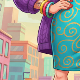 Postać babci - kawałek 10