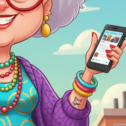 Postać babci - kawałek 7